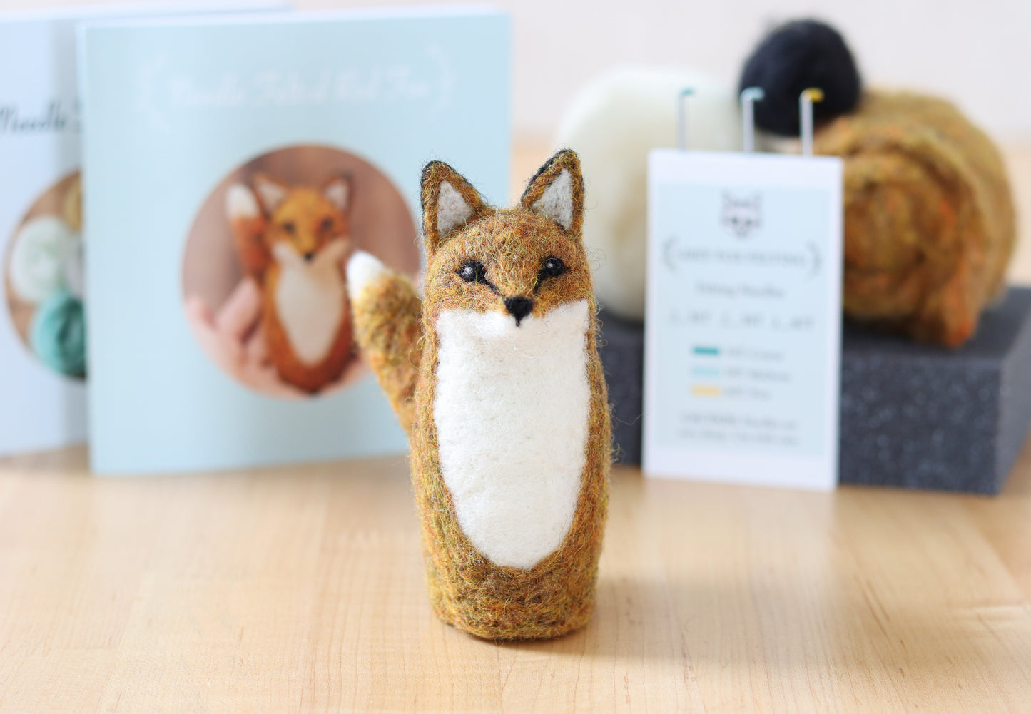 Red Fox - Needle Felting Kit - Beginner