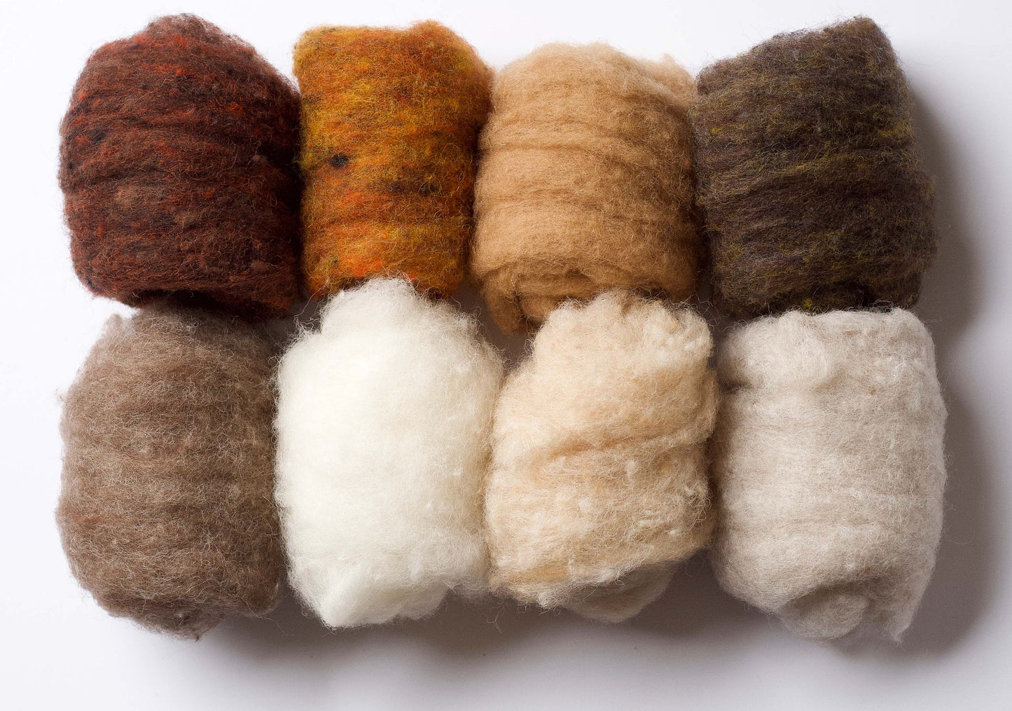 Skin Tones Wool Batting Sampler