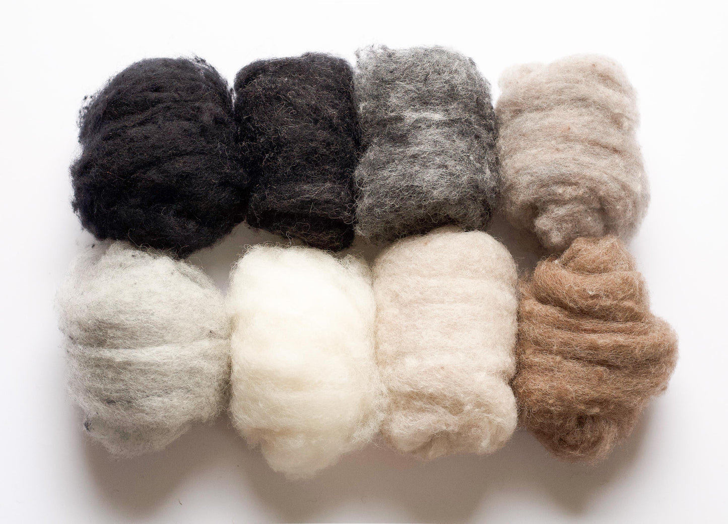 Neutrals Wool Batting Sampler