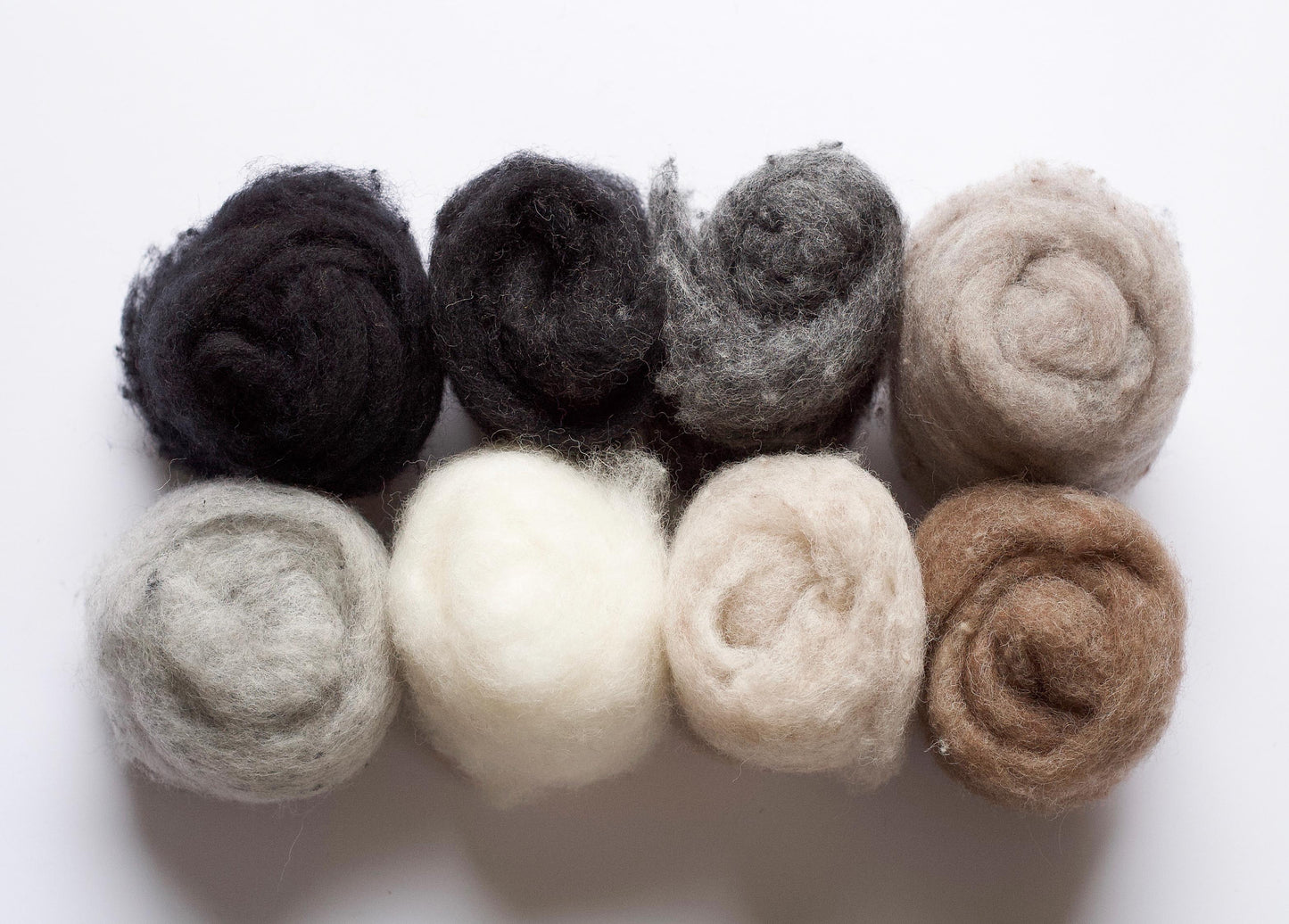 Neutrals Wool Batting Sampler