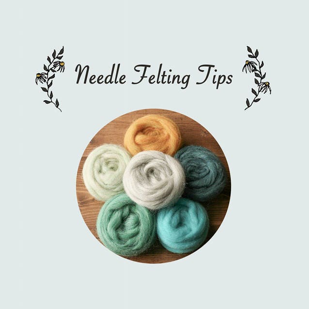 Needle Felted Bee - PDF Tutorial - Digital Download