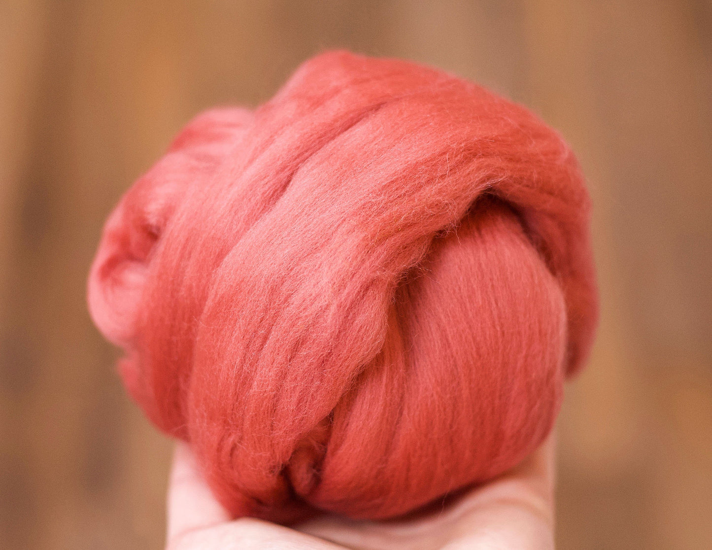 Rose Madder - Merino Wool Roving