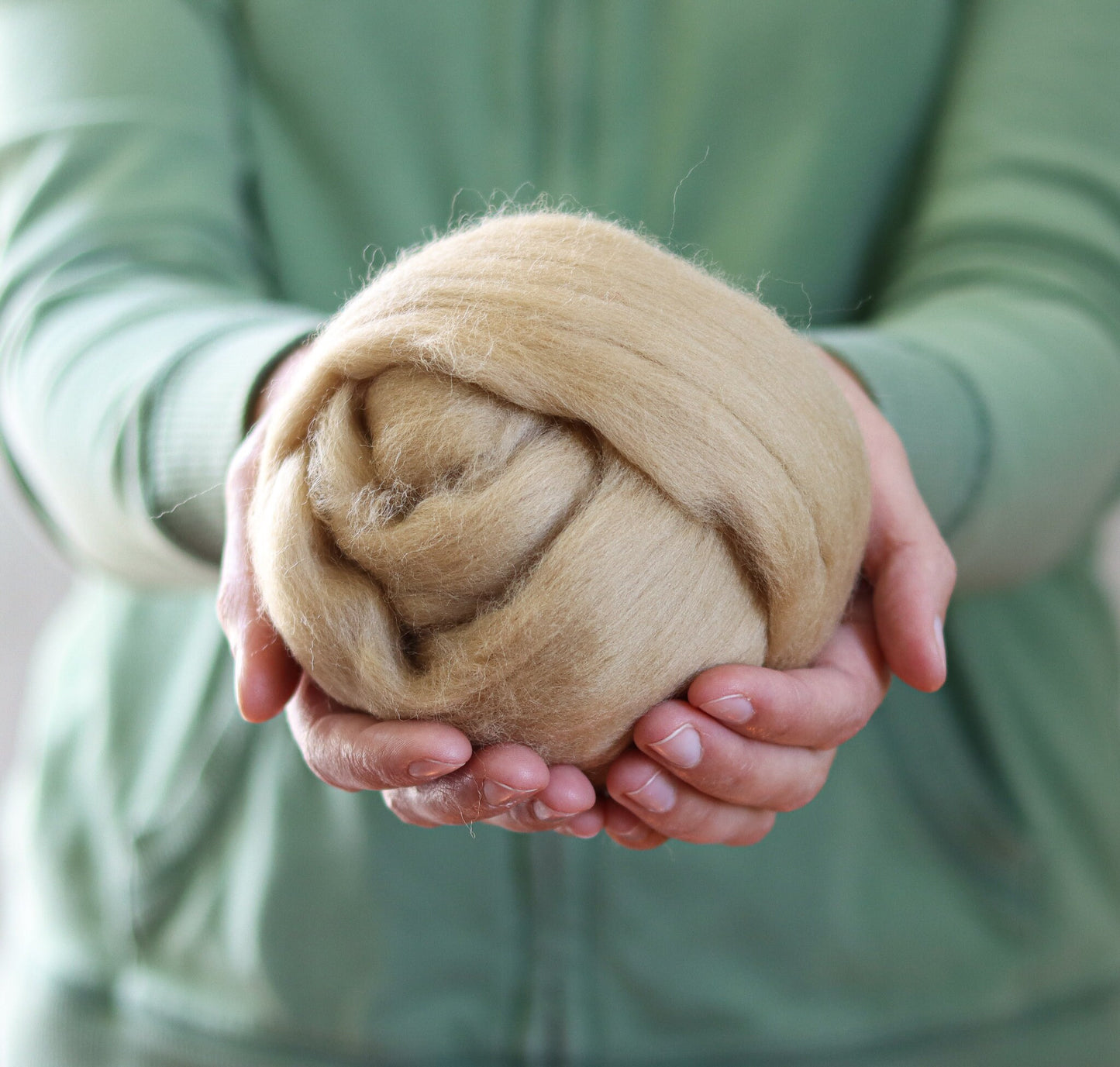 Poplar - Merino Wool Roving