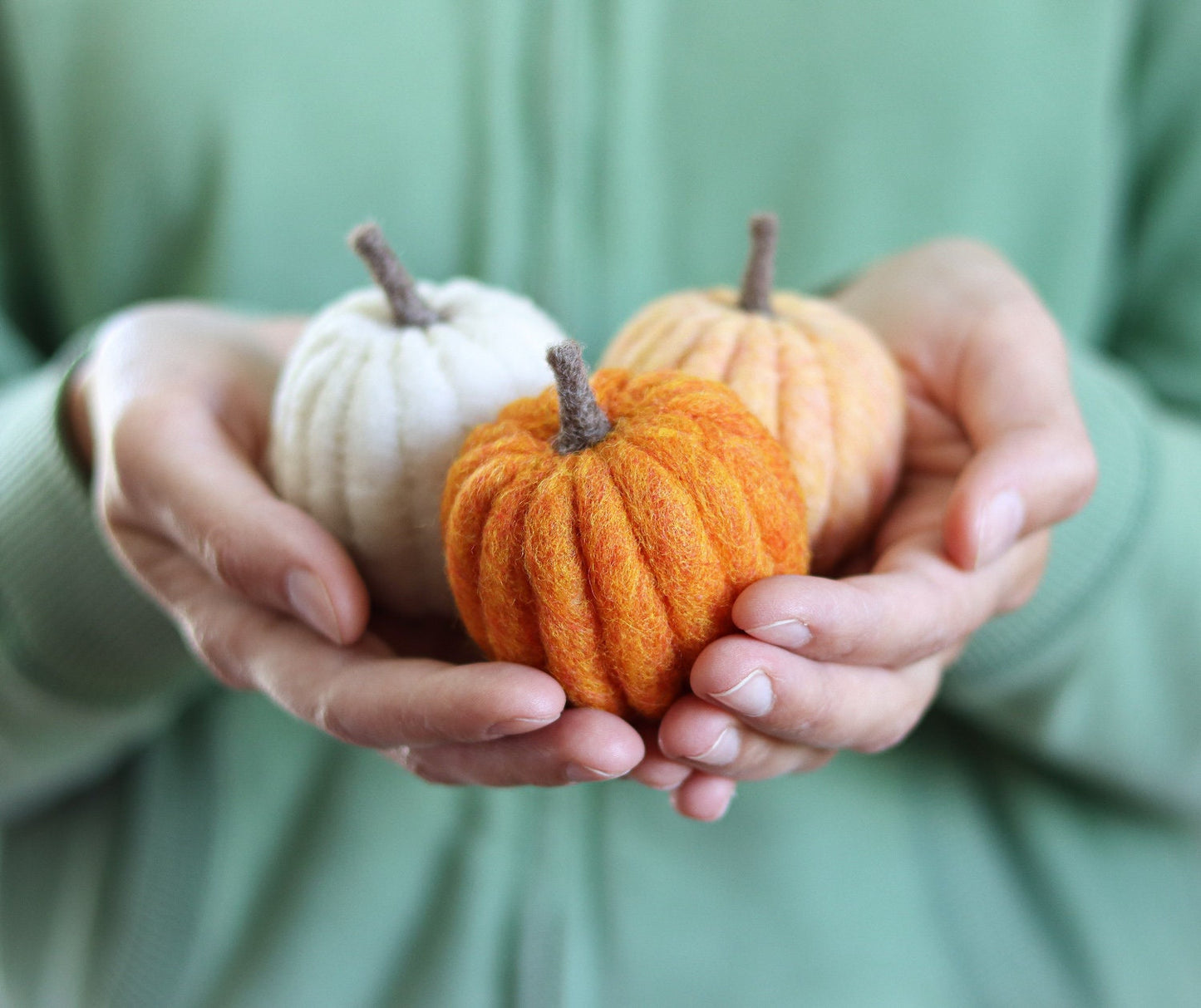 Pumpkins - Needle Felting Kit