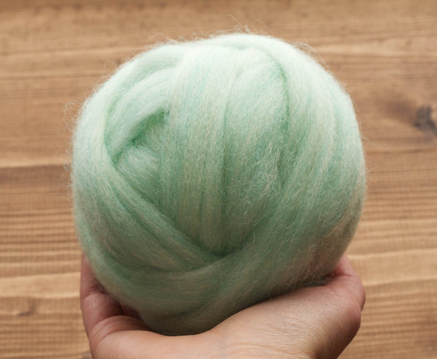 Spearmint - Wool Roving