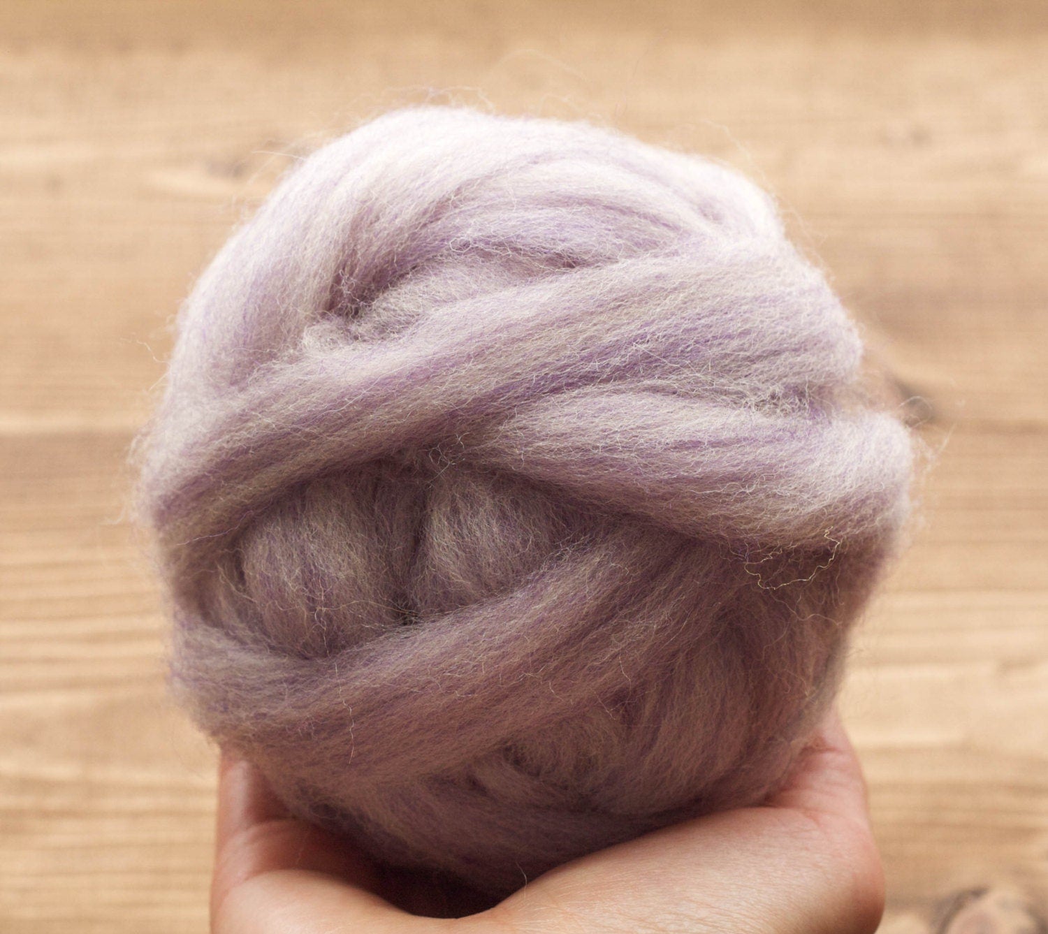 Pastel Violet - Wool Roving – Grey Fox Felting