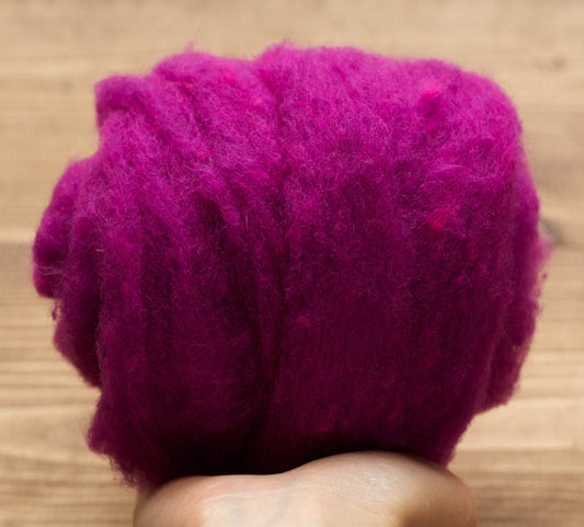 Magenta - Wool Batting