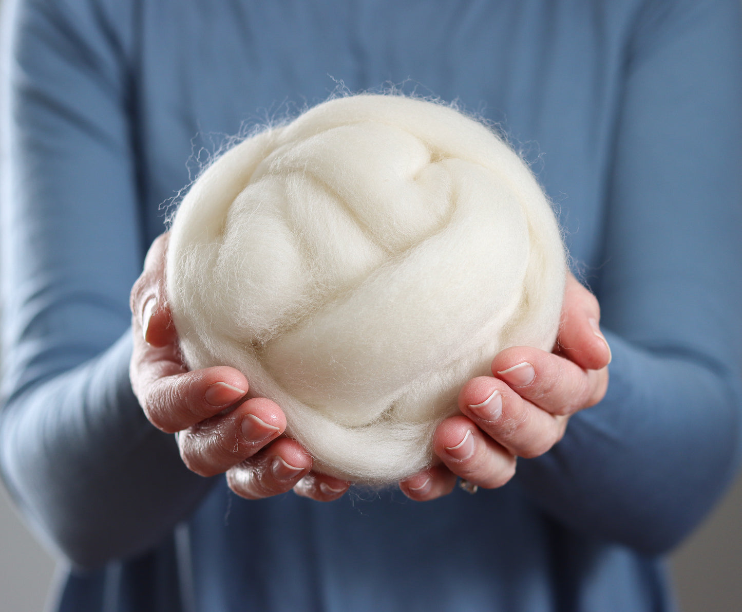 Polar Bear - Merino Wool Roving