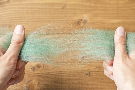 How to separate a length of roving
