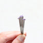 Spiral / Twist Felting Needles - 36 gauge - pack of 6 - for starting projects / fast felting