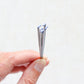 Cross Star Felting Needles - 38 gauge - pack of 6 - all purpose/ flat felting