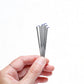 Cross Star Felting Needles - 38 gauge - pack of 6 - all purpose/ flat felting