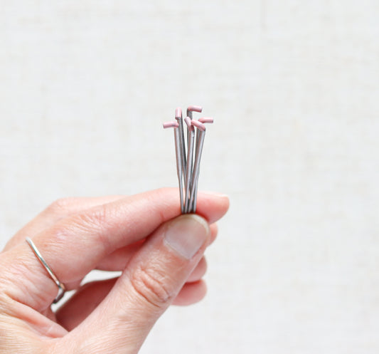 Triangle Felting Needles - 42 gauge - pack of 6 - for smoothing/finishing and fine details