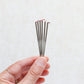 Triangle Felting Needles - 42 gauge - pack of 6 - for smoothing/finishing and fine details