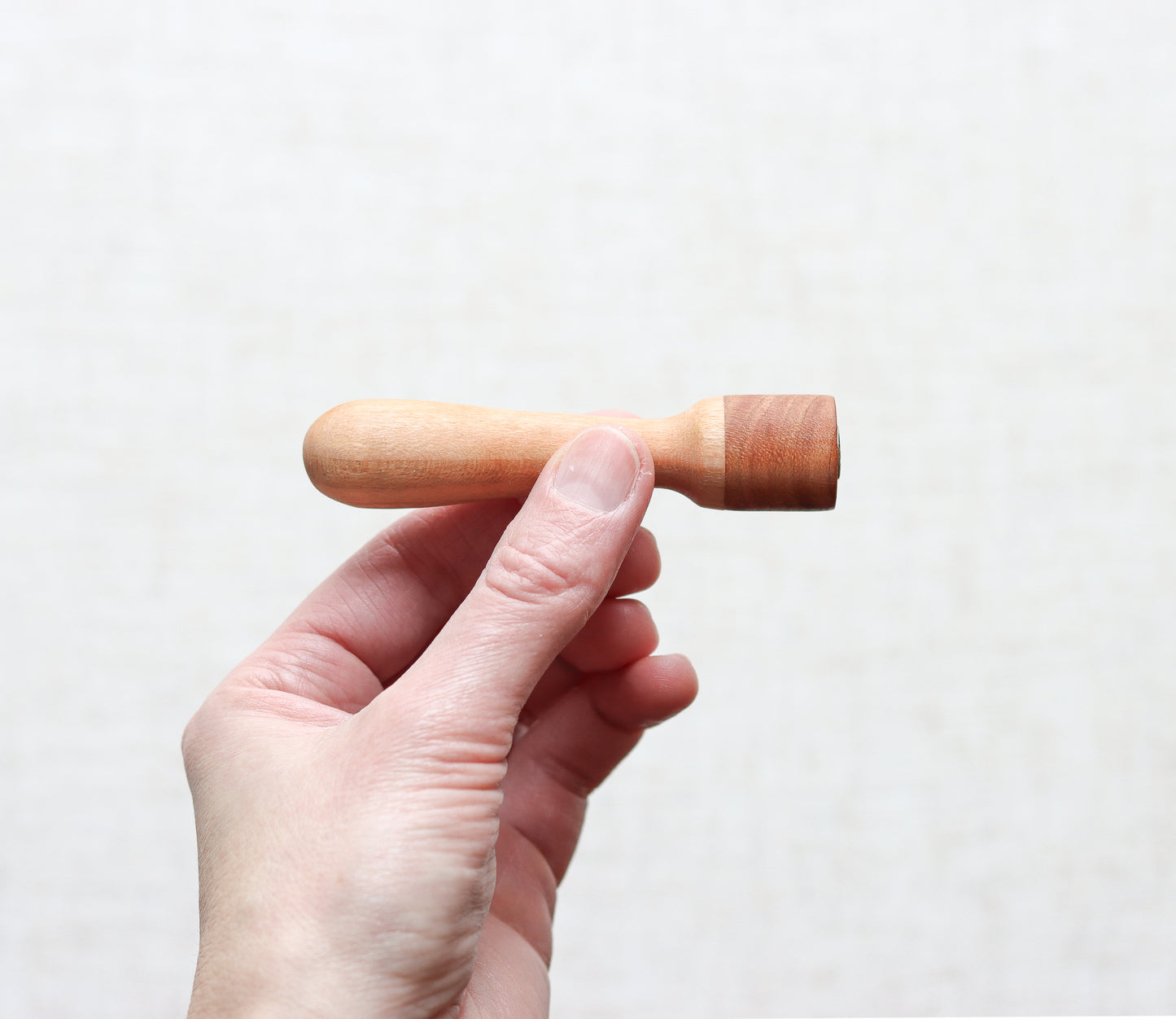 Cherry Wood Needle Felting Tool - holds up to 8 needles