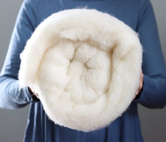 8oz. Core Wool Batting for Needle Felting