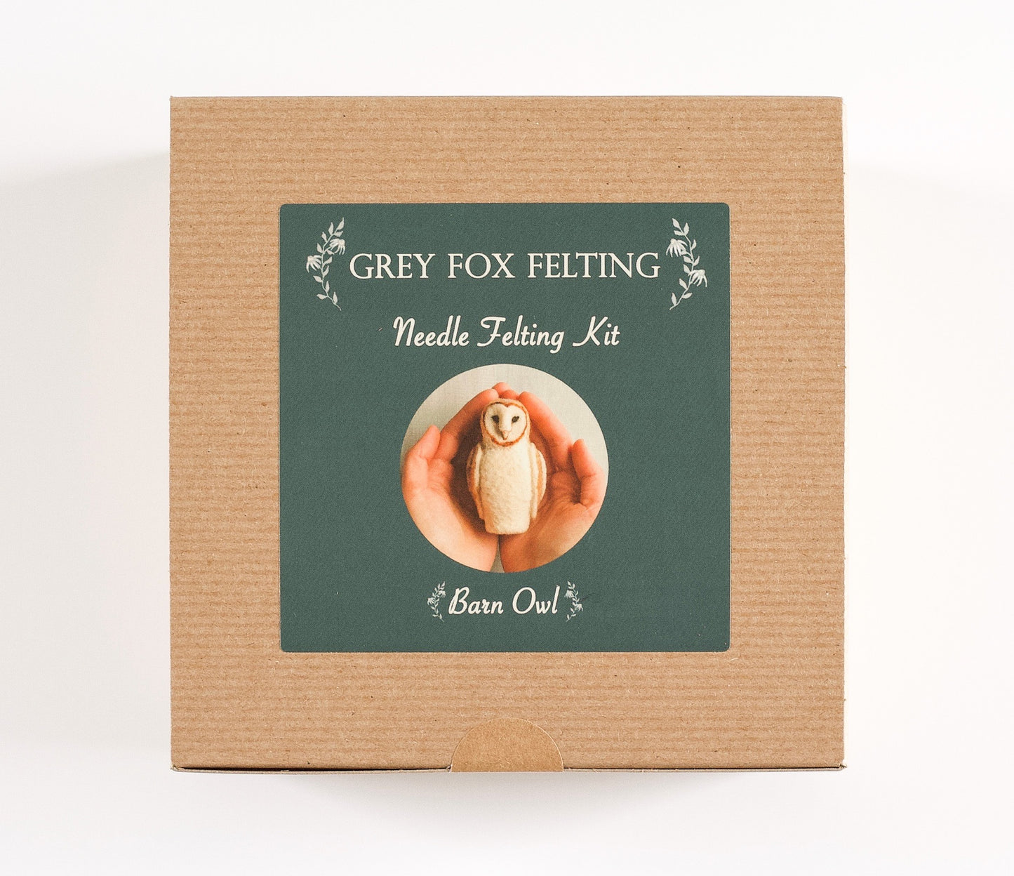 Barn Owl Needle Felting Kit - Intermediate