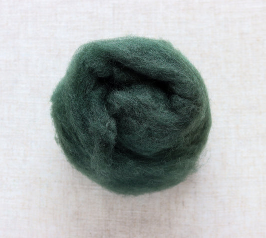 Fir Carded Maori Wool Batting for Needle Felting and Wet Felting - 1 oz.