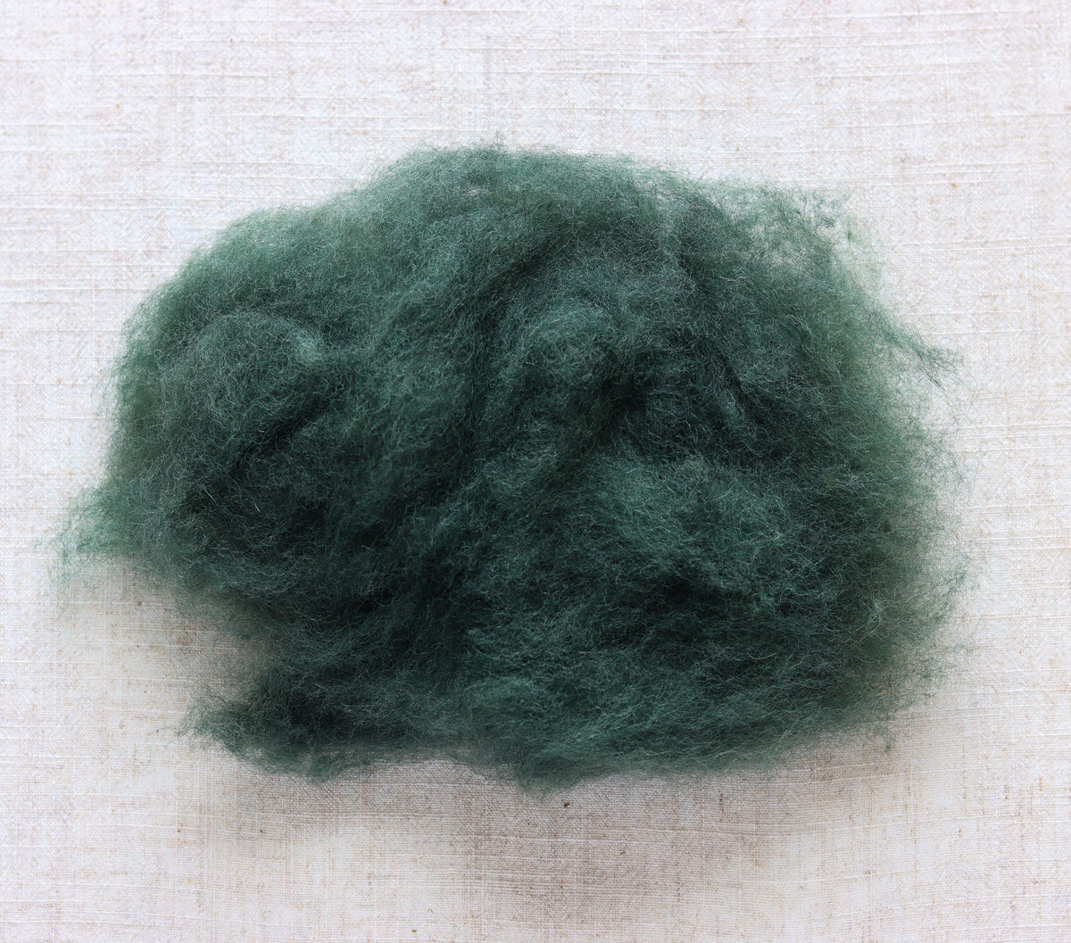 Fir Carded Maori Wool Batting for Needle Felting and Wet Felting - 1 oz.