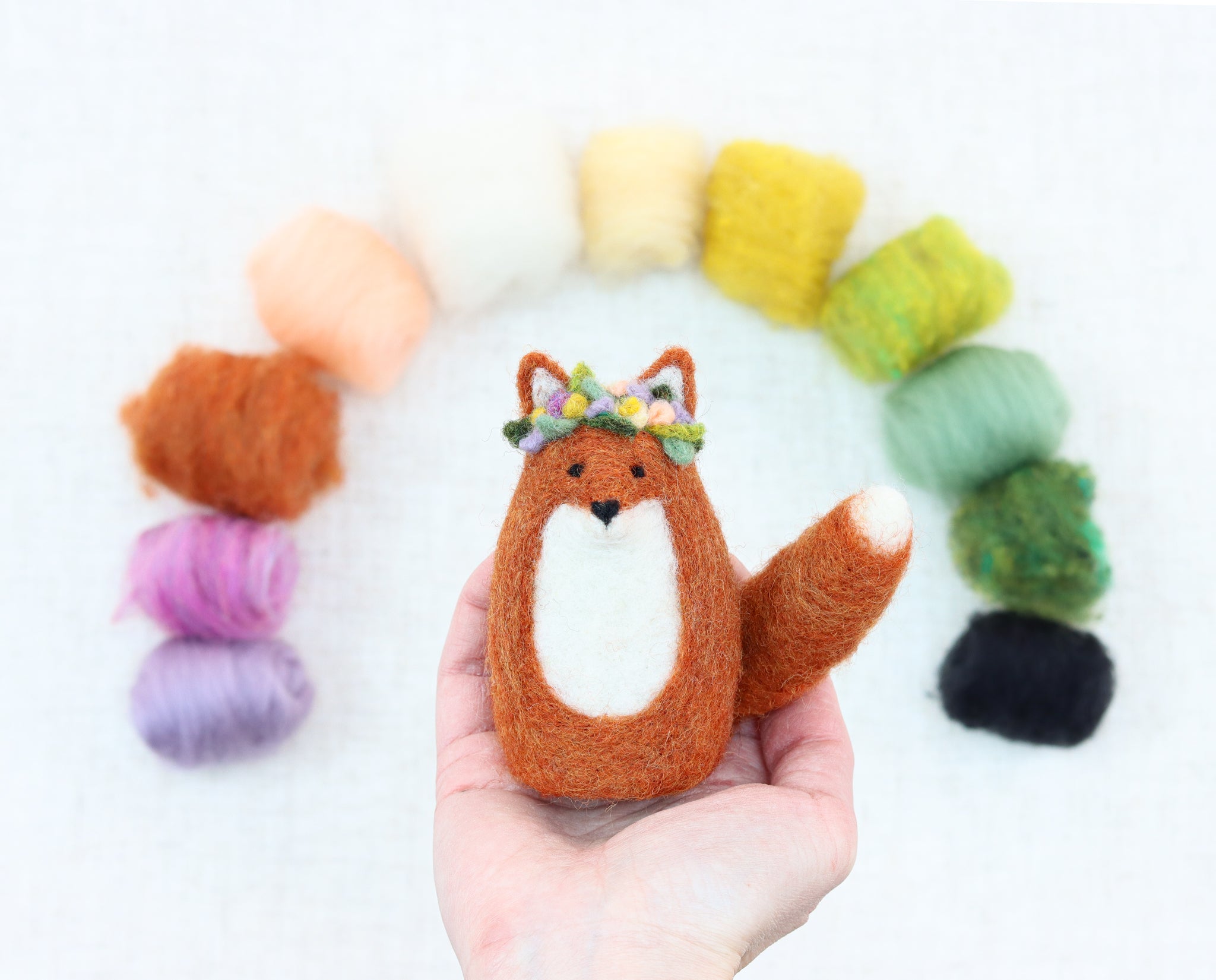 Buying Needle felted fox