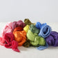 Playful Fibers Sampler for Needle Felting, Wet Felting, and Nuno Felting - Pick your Palette!