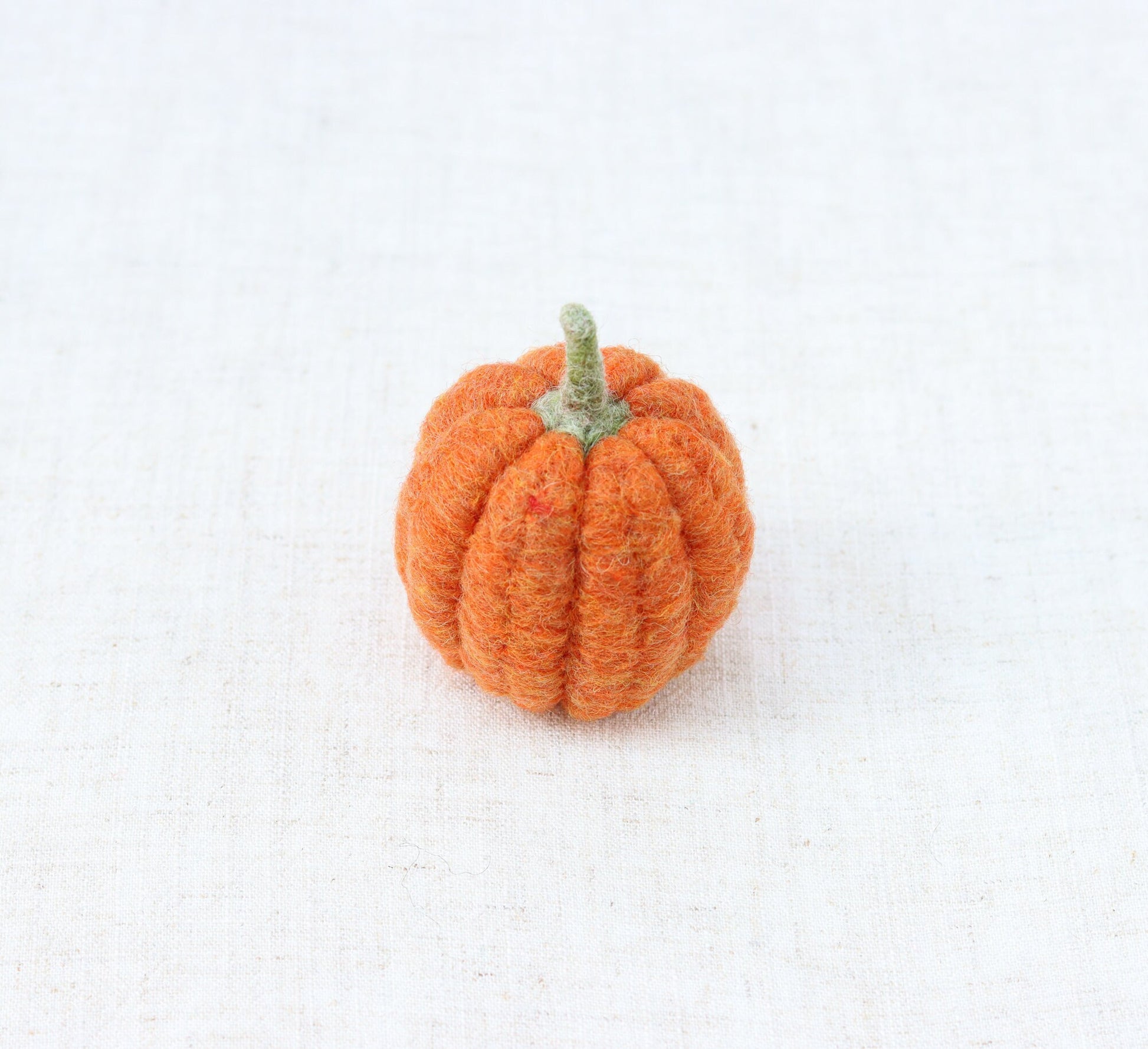 Harvest Moon Orange Carded Wool Batting for Needle Felting, Wet Felting, Spinning - 1 oz.