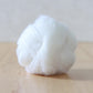 Snowfall - Carded Corriedale Sliver for Needle Felting, Wet Felting, Spinning, Weaving - 1 oz.