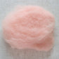 Hollyhock Pink Carded Maori Wool Batting for Needle Felting and Wet Felting - 1 oz.
