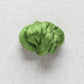 Leaf Green Viscose Roving for Wet Felting, Needle Felting, and Spinning - 1 oz.