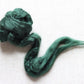 Fir Green Viscose Roving for Wet Felting, Needle Felting, and Spinning - 1 oz.