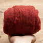 Rust Red Wool Batting for Needle Felting, Wet Felting, Spinning - 1 oz.