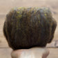 Black Walnut Needle Felting Wool, Wool Batting, Batts, Fleece, Wet Felting, Spinning, Dark Brown, Dyed Felting Wool, Fiber Art Supplies