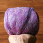 Periwinkle - Wool Batting for Needle Felting, Wet Felting, Spinning - 1 oz.