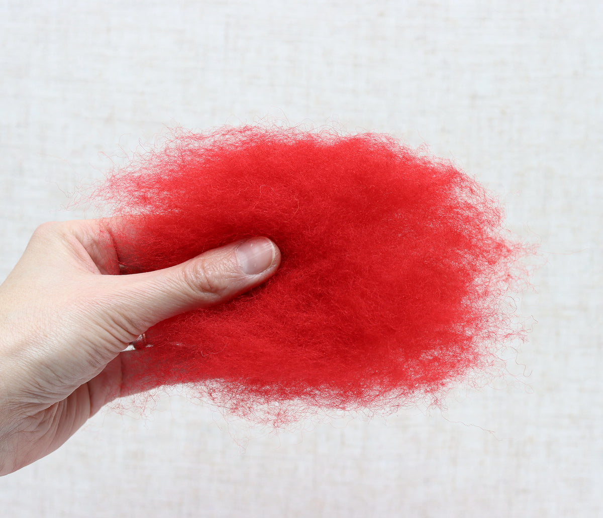 Passion Carded Maori Wool Batting for Needle Felting and Wet Felting - 1 oz.