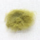 Olive Green Carded Maori Wool Batting for Needle Felting and Wet Felting - 1 oz.