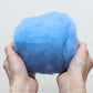 September Blue Carded Maori Wool Batting for Needle Felting and Wet Felting - 1 oz.