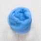 September Blue Carded Maori Wool Batting for Needle Felting and Wet Felting - 1 oz.