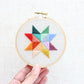 Needle Felted Quilt Star Workshop