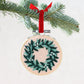 Needle Felted Wreath Ornament