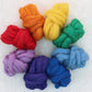Rainbow Wool Roving Sampler