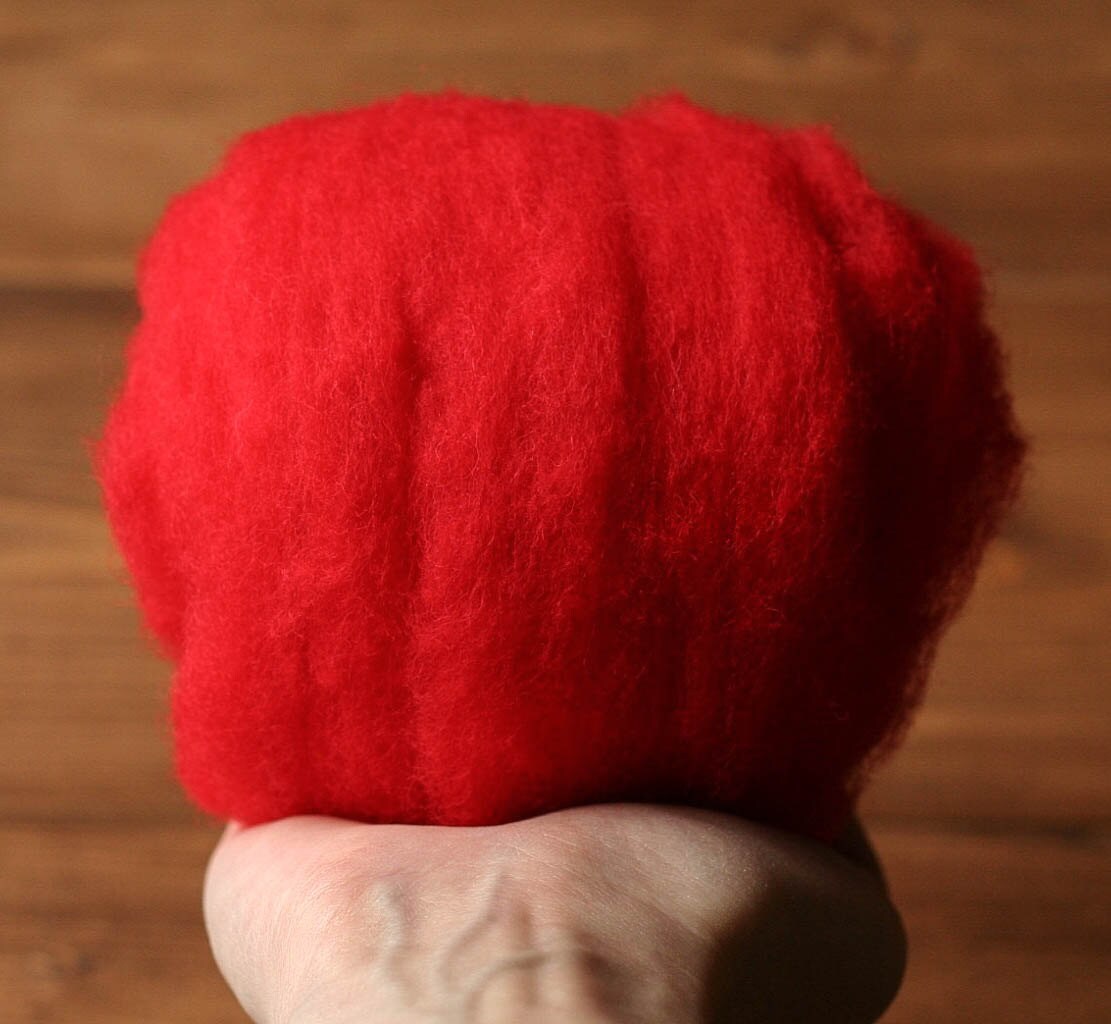 Scarlet - Wool Batting