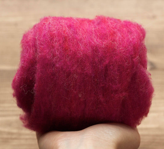Raspberry - Wool Batting