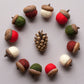 Felted Acorn PDF Instructions - Wet Felting Craft