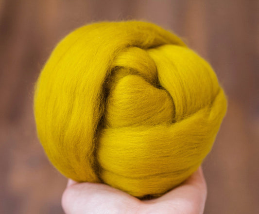 Goldenrod - Merino Wool Roving