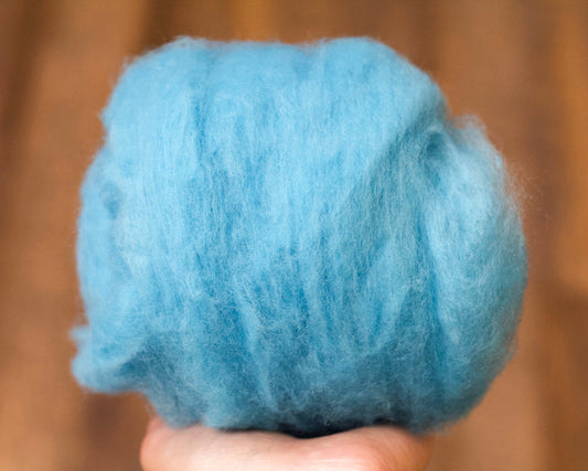 Water Blue - Merino Wool Batting