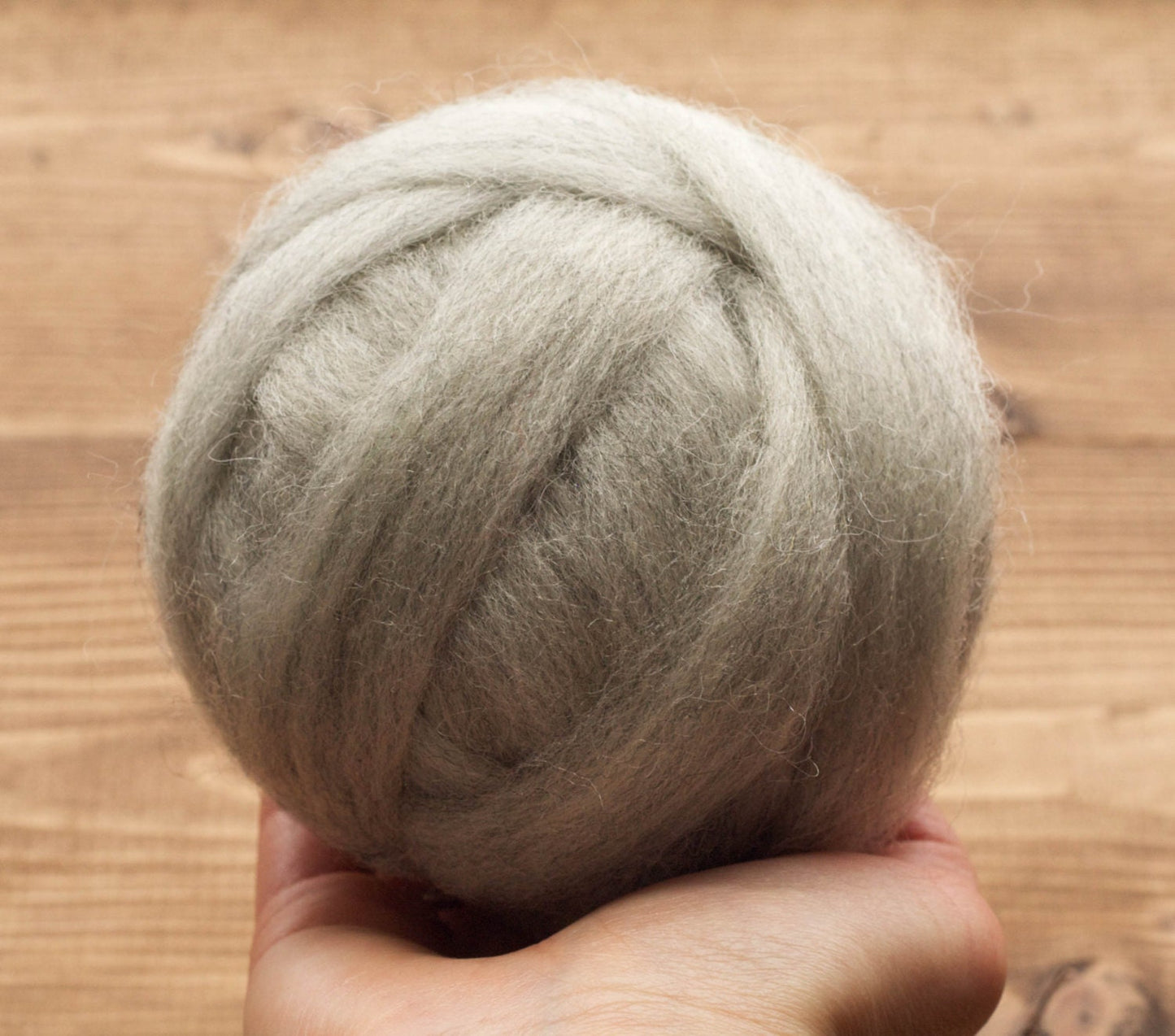 Marble Gray - Wool Roving