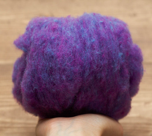 Violet - Wool Batting