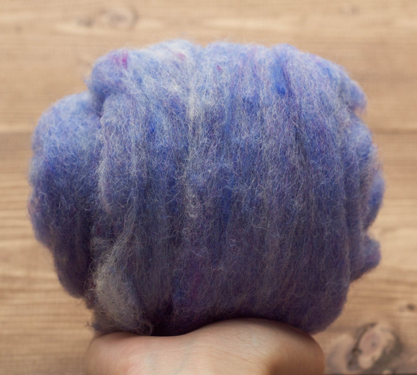 Chicory Blue - Wool Batting