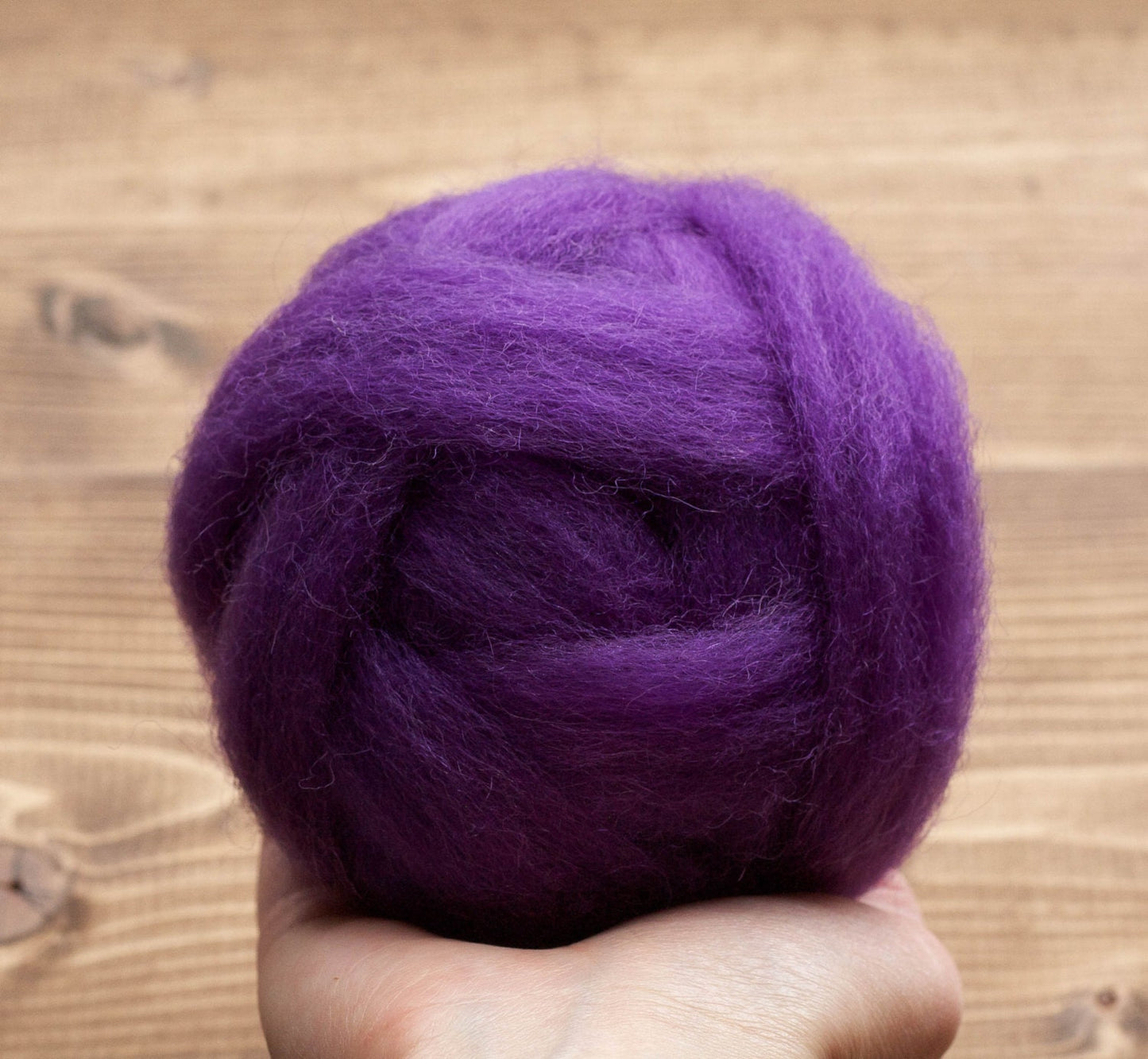Wild Violet - Wool Roving