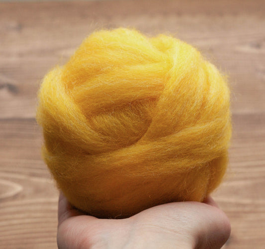 Dandelion - Wool Roving